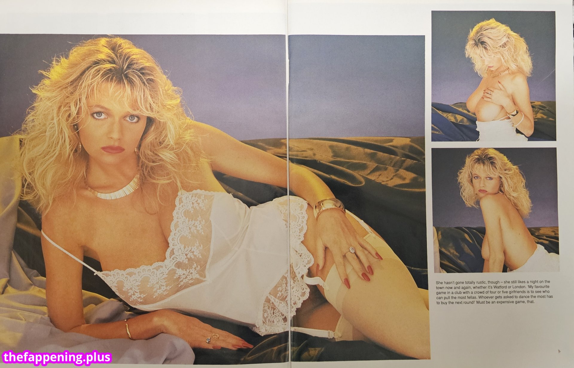 1980'S & Early 90'S Page 3 Girls / GlamourTeaJames / https: / mariawhittaker Çıplak OnlyFans Fotoğrafı #4