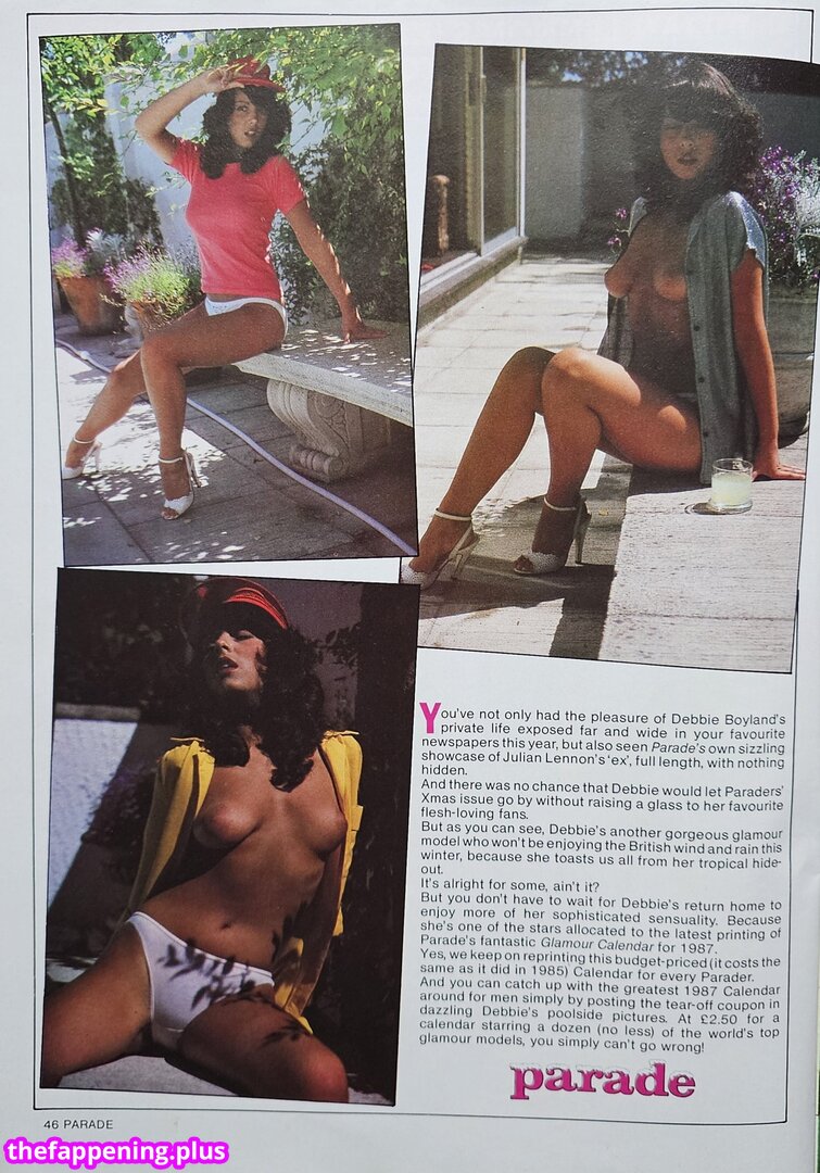 1980'S & Early 90'S Page 3 Girls / GlamourTeaJames / https: / mariawhittaker Nahá OnlyFans fotografie #231