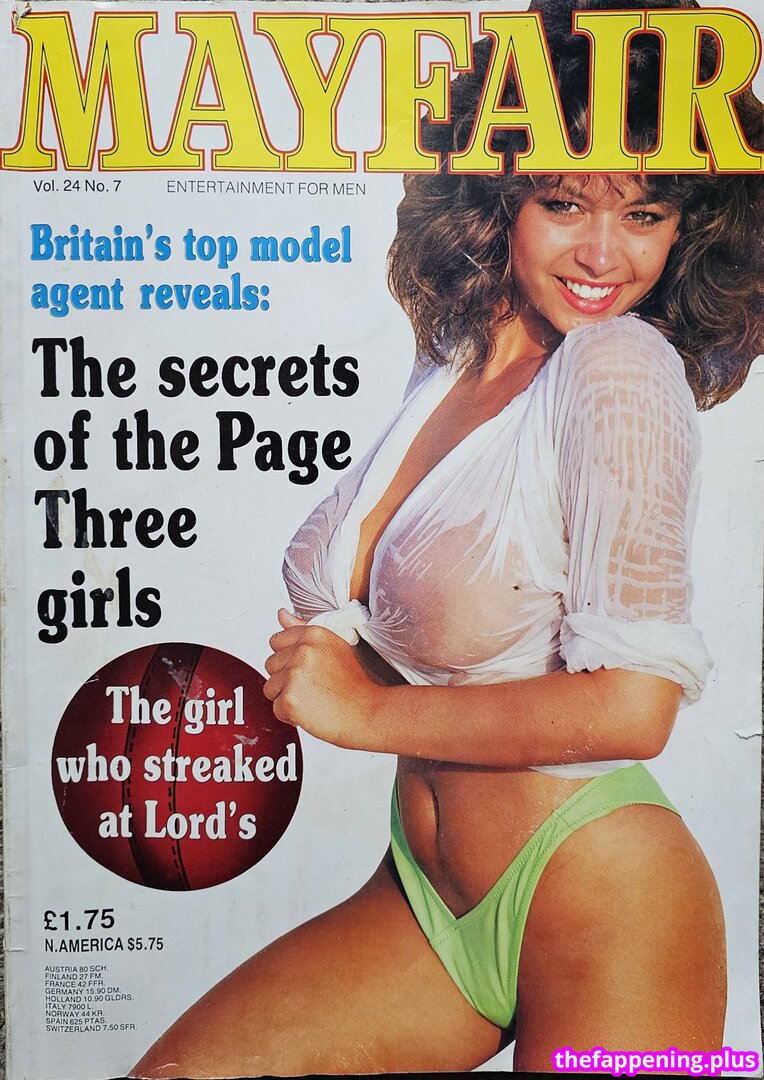1980'S & Early 90'S Page 3 Girls / GlamourTeaJames / https: / mariawhittaker Çıplak OnlyFans Fotoğrafı #330