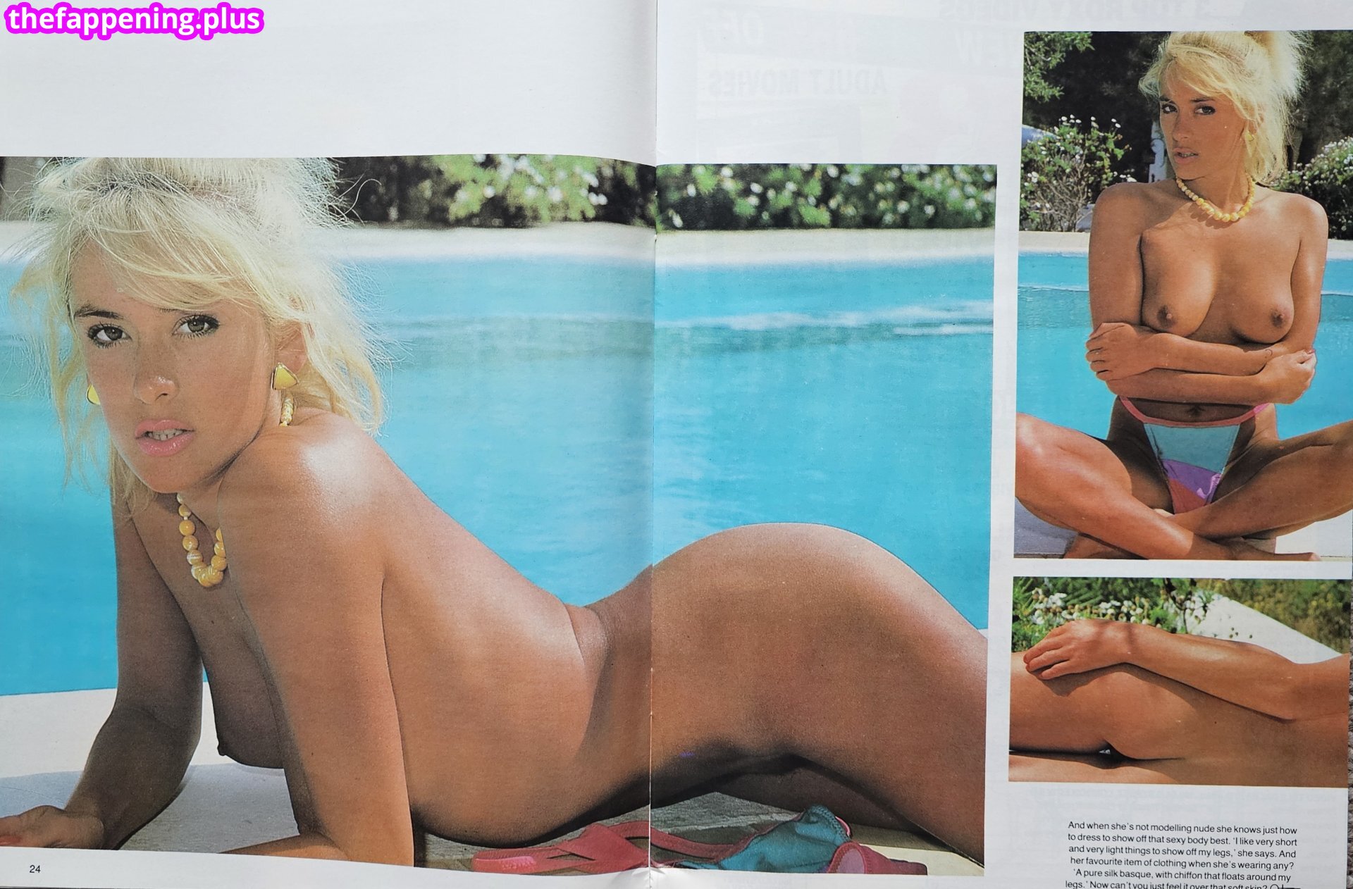 1980'S & Early 90'S Page 3 Girls / GlamourTeaJames / https: / mariawhittaker Φωτογραφία Γυμνών OnlyFans #487