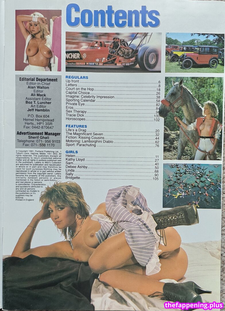 1980'S & Early 90'S Page 3 Girls / GlamourTeaJames / https: / mariawhittaker Nagie OnlyFans Zdjęcie #504