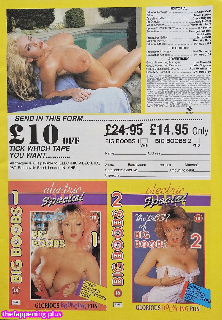 1980'S & Early 90'S Page 3 Girls / GlamourTeaJames / https: / mariawhittaker Фото обнажённых OnlyFans #680