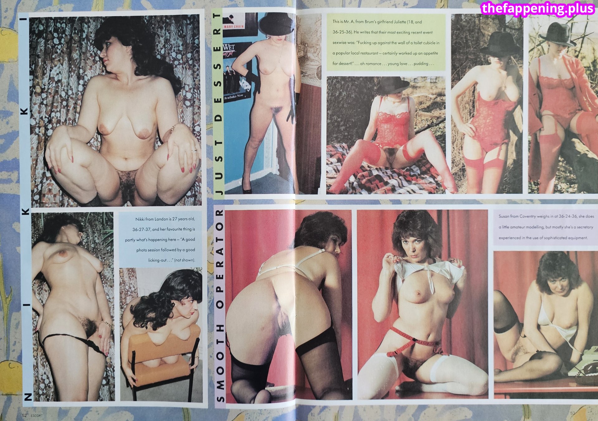 1980'S & Early 90'S Page 3 Girls / GlamourTeaJames / https: / mariawhittaker Çıplak OnlyFans Fotoğrafı #754