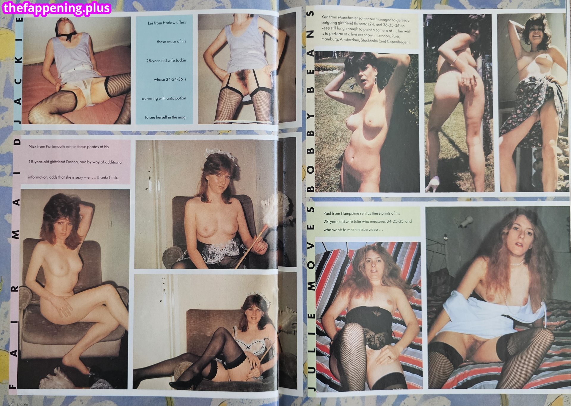 1980'S & Early 90'S Page 3 Girls / GlamourTeaJames / https: / mariawhittaker Φωτογραφία Γυμνών OnlyFans #755