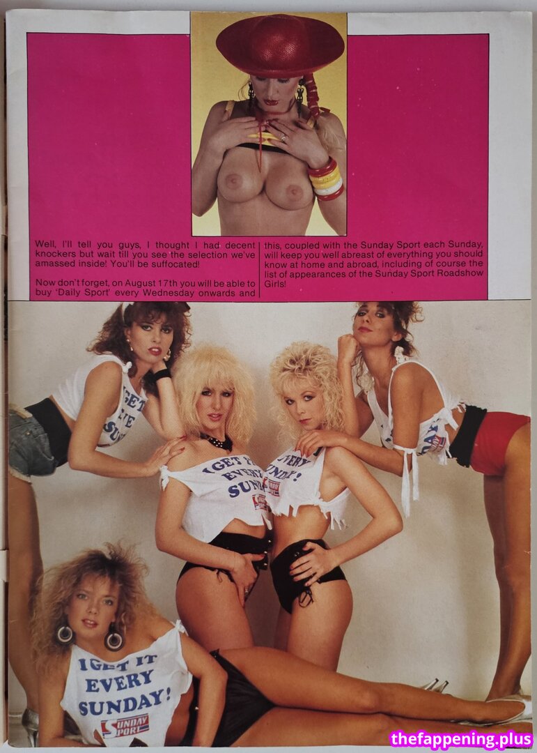 1980'S & Early 90'S Page 3 Girls / GlamourTeaJames / https: / mariawhittaker Naakte OnlyFans Foto #1006
