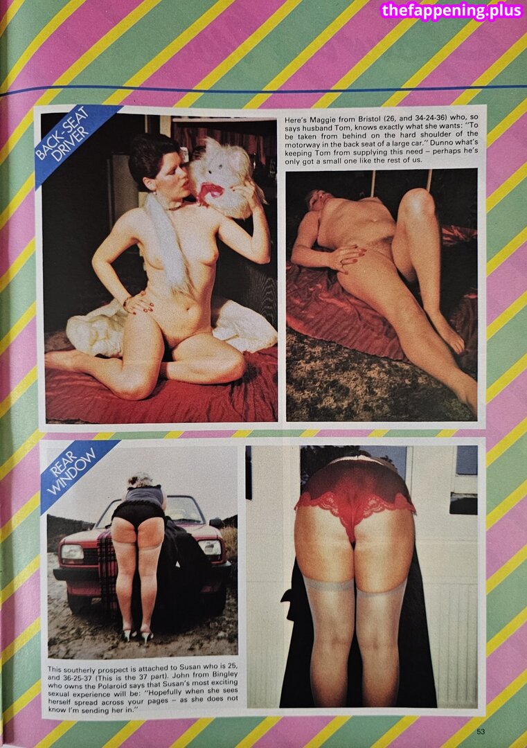 1980'S & Early 90'S Page 3 Girls / GlamourTeaJames / https: / mariawhittaker Naakte OnlyFans Foto #1151