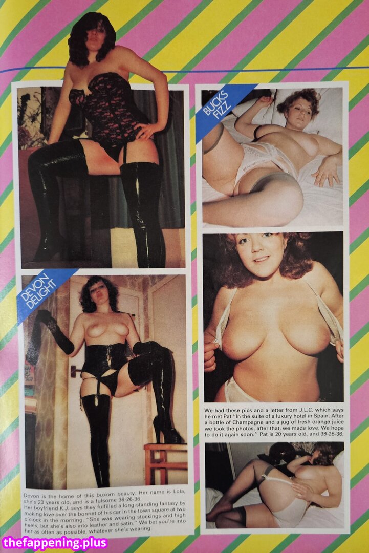 1980'S & Early 90'S Page 3 Girls / GlamourTeaJames / https: / mariawhittaker Nahá OnlyFans fotografie #1153