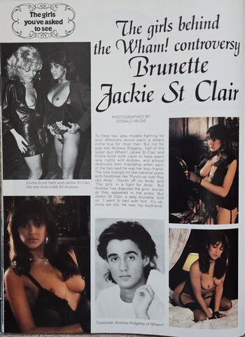 1980'S & Early 90'S Page 3 Girls