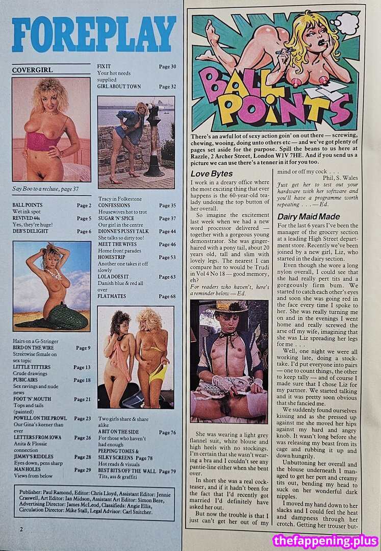 1980'S & Early 90'S Page 3 Girls / GlamourTeaJames / https: / mariawhittaker ヌードOnlyFans写真 #1645