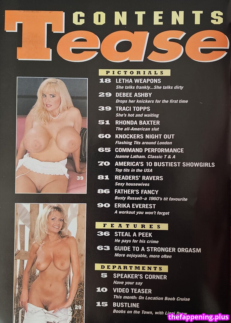 1980'S & Early 90'S Page 3 Girls / GlamourTeaJames / https: / mariawhittaker Фото оголеного OnlyFans #1929