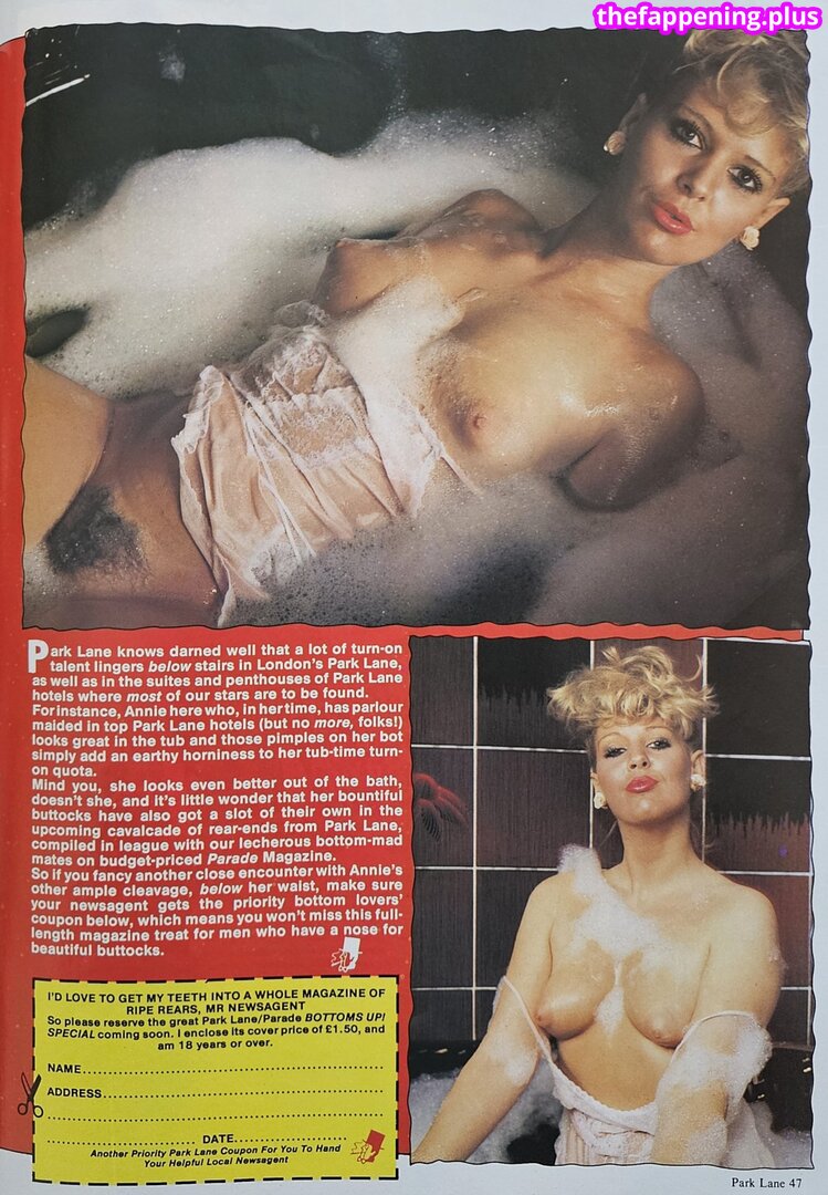 1980'S & Early 90'S Page 3 Girls / GlamourTeaJames / https: / mariawhittaker Foto OnlyFans Nuda #1981
