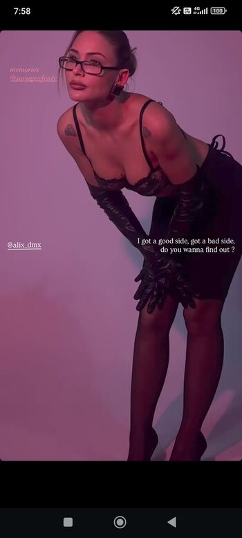Leaked Alix dmx private photo viral onlyfans