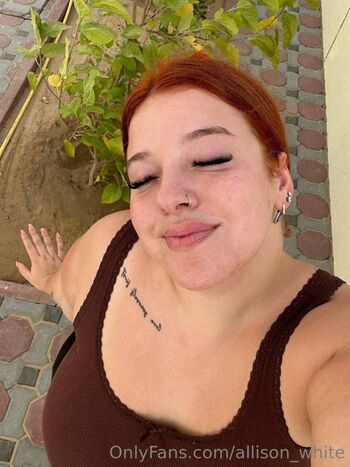 Leaked Allison white private photo viral onlyfans