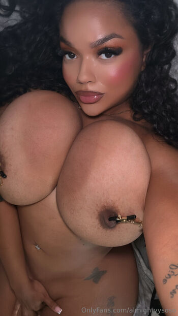 Leaked Almightyysoso private photo viral onlyfans