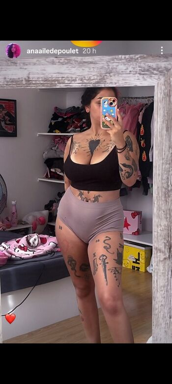 Leaked Anaailedepoulet private photo viral onlyfans