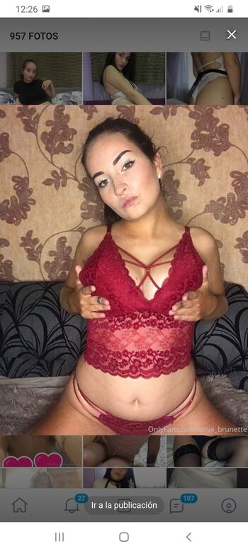 Leaked Anya brunette private photo viral onlyfans