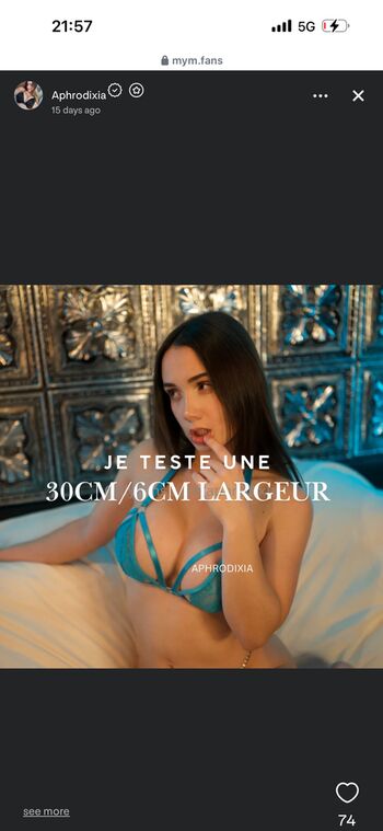 Leaked Aphrodixa private photo viral onlyfans