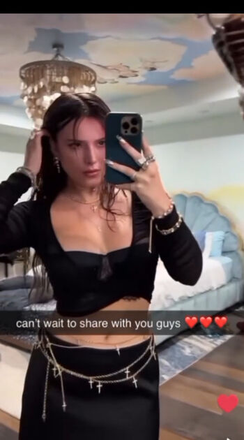 Leaked Bella thorne private photo viral onlyfans