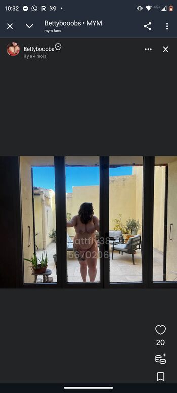 Leaked Bettybooobs private photo viral onlyfans