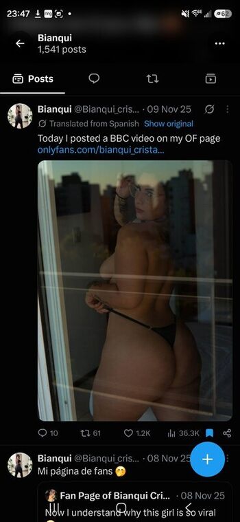 Leaked Bianqui cristal  page private photo viral onlyfans