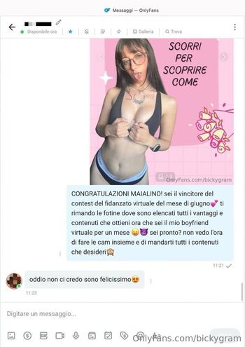 Leaked Bickygram page private photo viral onlyfans