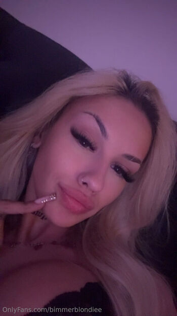 Leaked Bimmerblondiee private photo viral onlyfans