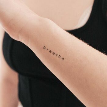 Breathe Tattoo