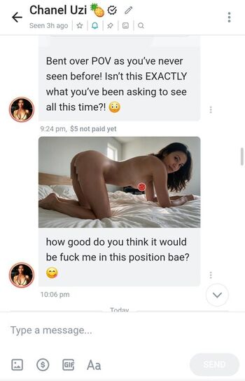 Leaked Chanel uzi private photo viral onlyfans
