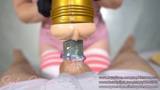 Condom Handjob & Blowjob