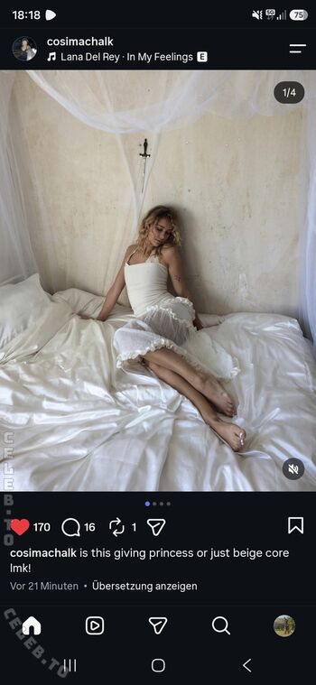 Leaked Cosima chalk private photo viral onlyfans