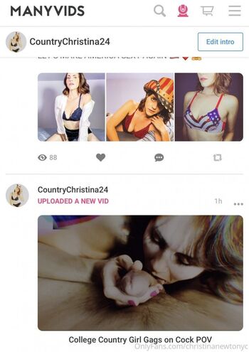 Leaked Country christina private photo viral onlyfans