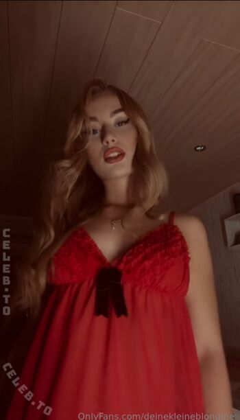 Leaked Deinekleineblondine private photo viral onlyfans