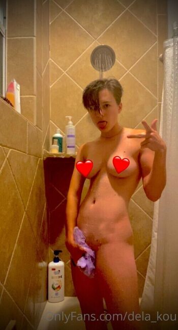 Leaked Dela kou private photo viral onlyfans