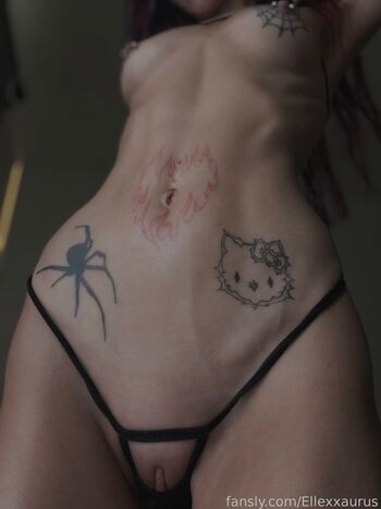Leaked Ellesaurus private photo viral onlyfans