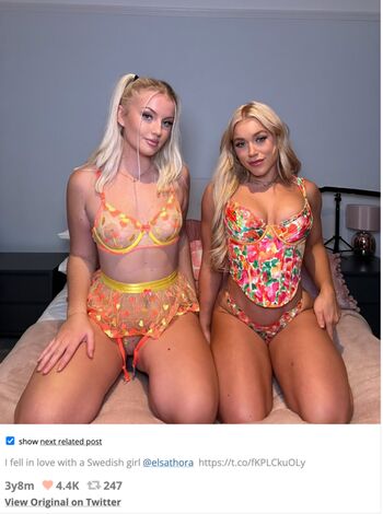 Leaked Elsathora private photo viral onlyfans
