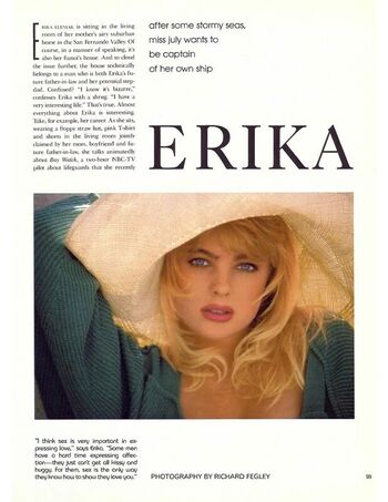 Leaked Erika eleniak page private photo viral onlyfans