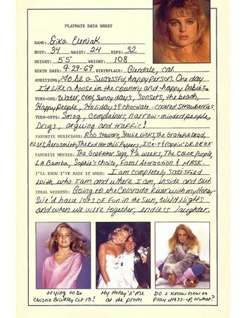 Leaked Erika eleniak page private photo viral onlyfans