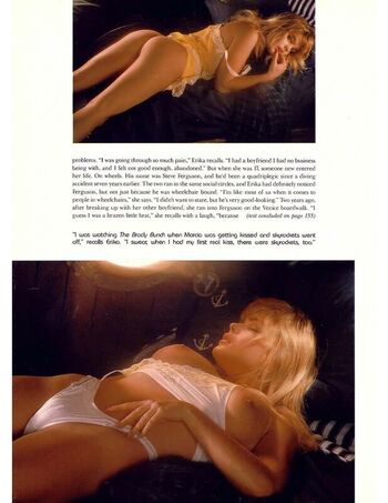 Leaked Erika eleniak page private photo viral onlyfans