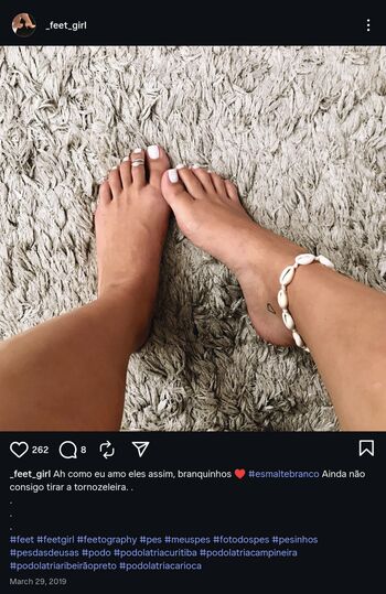 Leaked Feet girl private photo viral onlyfans