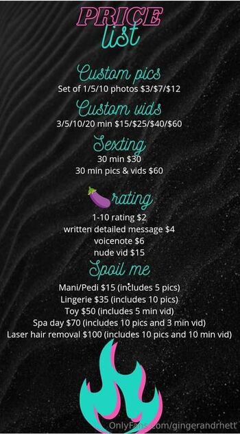 Leaked Gingerandrhettfree page private photo viral onlyfans