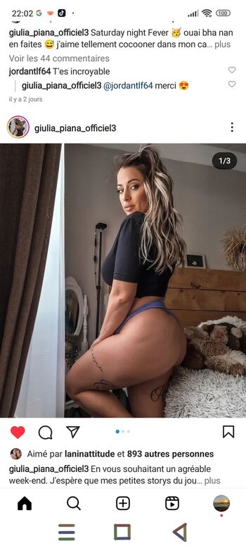 Leaked Giulia piana private photo viral onlyfans