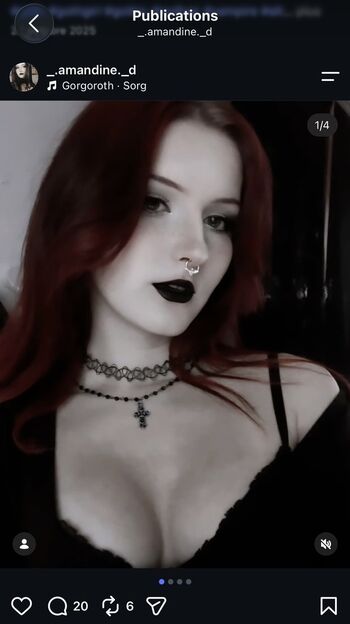Leaked Gothgirlabyss private photo viral onlyfans