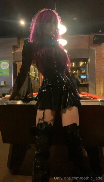 Leaked Gothic jade private photo viral onlyfans