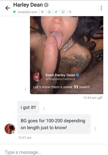 Leaked Harley dean private photo viral onlyfans