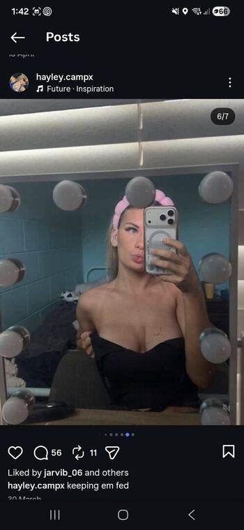 Leaked Hayley camp private photo viral onlyfans