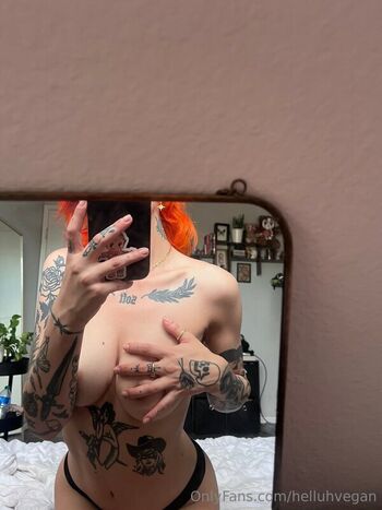 Leaked Helluhvegan private photo viral onlyfans