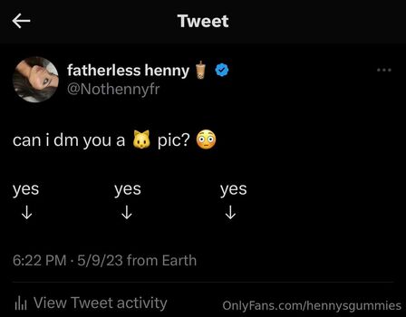 Leaked Hennysgummies private photo viral onlyfans