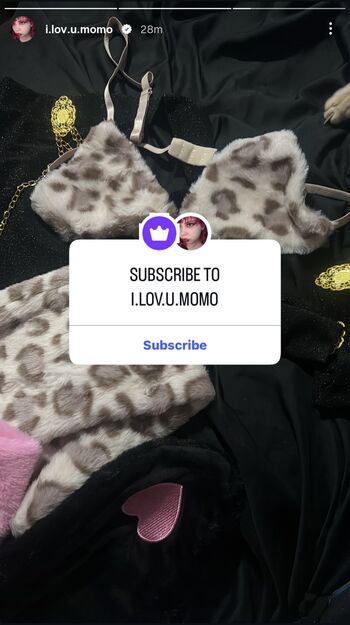 Leaked I lov u momo private photo viral onlyfans