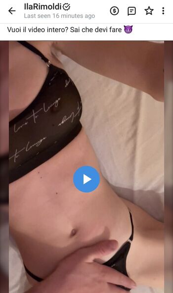 Leaked Ilaria rimoldi private photo viral onlyfans