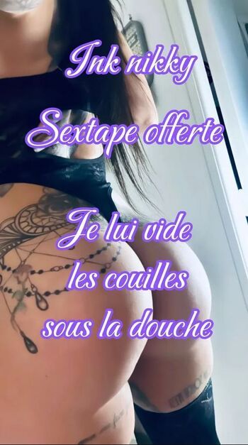 Leaked Ink nikky private photo viral onlyfans